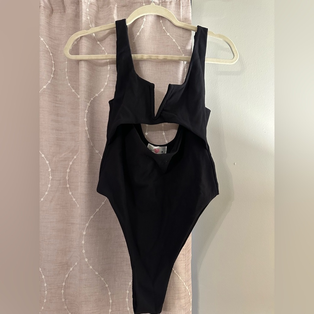 NWT Buddy Love One Piece Swimsuit - BLACK - Picture 5 of 7
